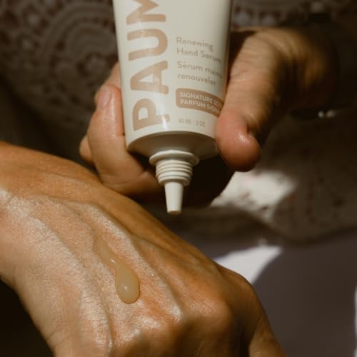 PAUME Renewing Anti-Aging Hand Serum for Dry Hands with Hyaluronic Acid, 2 oz