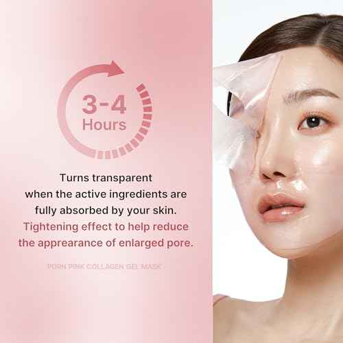 medicube Salmon DNA PDRN pink collagen jelly gel mask | overnight face mask for glass glow skin- elasticity, hydrating, firming and moisturizing | korean skincare, 28g, 1ea