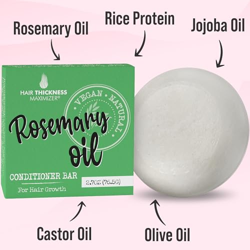 Rosemary Oil Conditioner Bar for Hair Growth & Strength