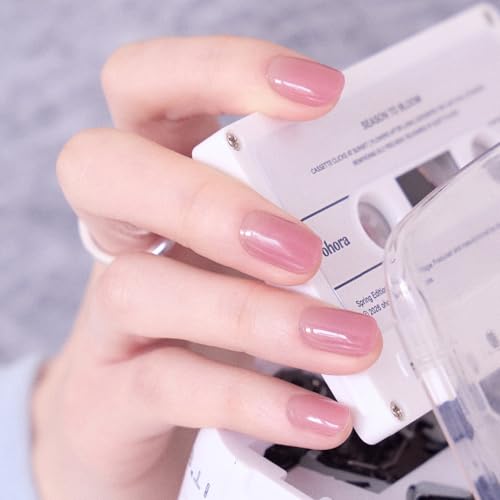 ohora Semi-Cured Gel Nail Strips N Plum Veil Purple