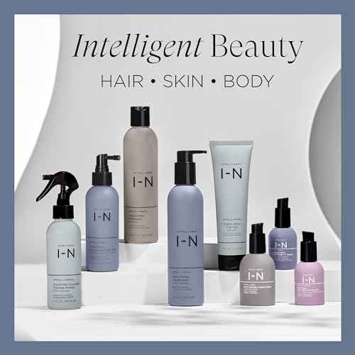 Intelligent Nutrients Pure Plenty Shampoo, Clarifies and Fortifies Fine, Thinning Hair, Organic Scalp-Stimulating Formula, Vegan, 8.5 Oz