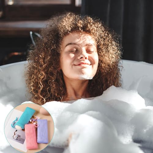 10Packs Exfoliating Mesh Soap Bag Mesh Saver Pouch Bubble Foaming Nets Pocket Drawstring Foaming Net Soap Bag for Shower Body Facial Cleaning Tool Random Color