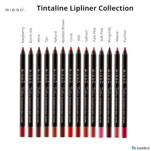 Bissú Tintaline Lipliner - Waterproof, Long-Lasting (Mauve)