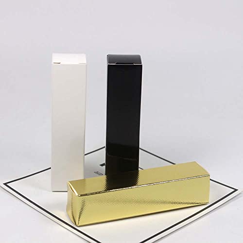 Golden Lipgloss Tube Box 5ml - 25 Pack (23x23x98mm)