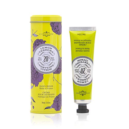 La Chatelaine Lemon Verbena Hand Cream - 70ml Organic Shea Butter
