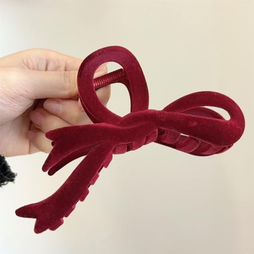 7 Pcs Hair Claw Hair Clips Large Hairpins Bear Faux Fur Plush Hair Accessoies Hair Styling Tool for Women Girls 070