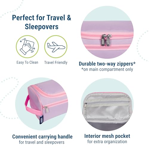 Wildkin Toiletry Bag for Boys and Girls, Stay Organized on the Go with Our Spacious and Multifunctional Toiletry Bags, Ideal for School, Weekend, or Overnight Travel