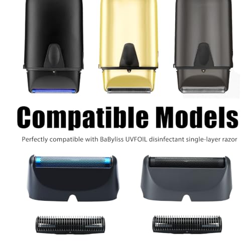 BaBylissPRO Compatible Replacement Foil & Cutter Set - Titanium