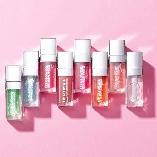 Hydrating Lip Glow Oil - Moisturizing Plumping Lip Tint Gloss