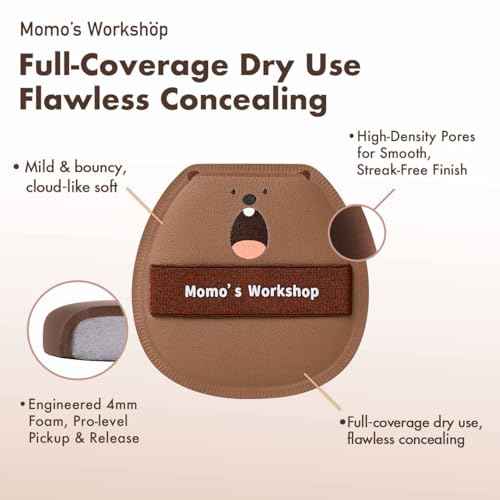 Makeup Sponges,Blender Sponges,Lychee Pattern Leather, Ultra Soft Bouncy Blender for Liquid Foundation, Rubycell, Perfect for Nose Wing & Under Eye,Travel Friendly & Reusable.2PCS