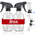 AMORIX 10oz Spray Bottle 2-Pack - 360° Adjustable Nozzle
