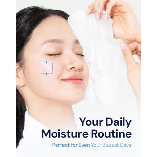 Vita Genic Jelly Face Hydrating Mask 10EA ? Firming Sheet Mask for Sensitive Skin, Korean Glass Skin Care with Mineral Water, Vitamin C & Niacinamide, Fragrance-Free, Pack of 2