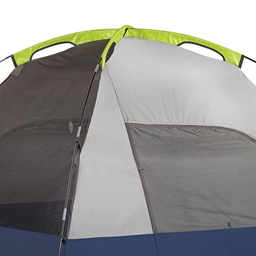 Coleman Sundome Camping Tent, 2/3/4/6 Person Dome Tent with Quick Setup and Included Rainfly for Wind & Rain Protection, Ideal for Camping, Festivals, Backyard, and Sleepovers