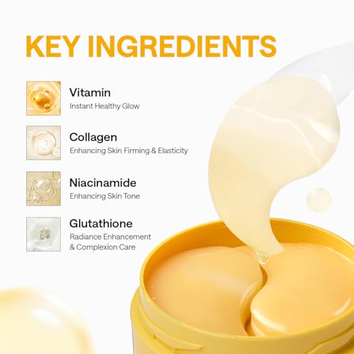 MEDIHEAL Vita Collagen Under Eye Patches - Dark Spot & Wrinkle Care (60 Count)