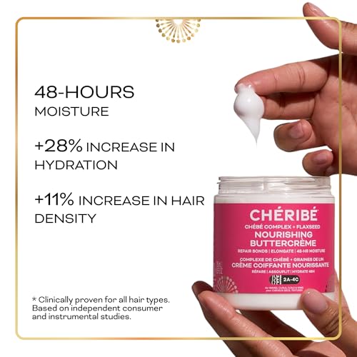 Cheribe Flexible Styling Buttercreme - Chebe & Flaxseed, 8.5 oz