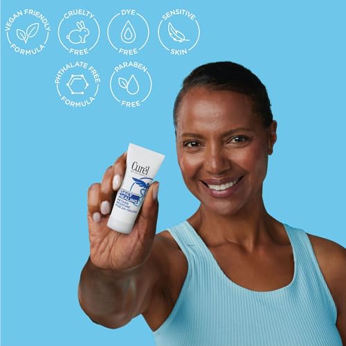 Curel Daily Healing Body Lotion for Dry Skin, Dermatologist Recommended Hydrating Body Lotion with Advanced Ceramides Complex 1 Oz, (Pack of 60)