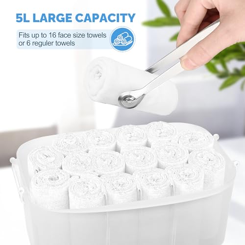 Portable Towel Warmer for Spa - 16 Small Towels, 5L