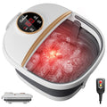 GEHONA Collapsible Foot Spa Bath with Heat & Massage