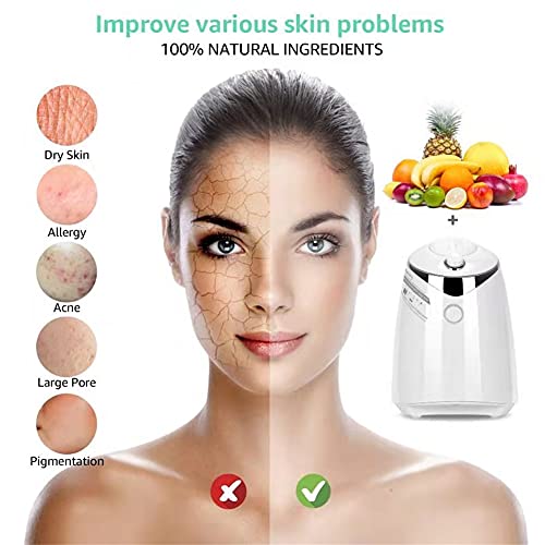 Face Mask Maker Machine, Professional DIY Face Mask Machine Automatic Vegetable Fruit Facial Mask Machine, Natural Collagen Face Cream Making Beauty Facial SPA Gifts for Women
