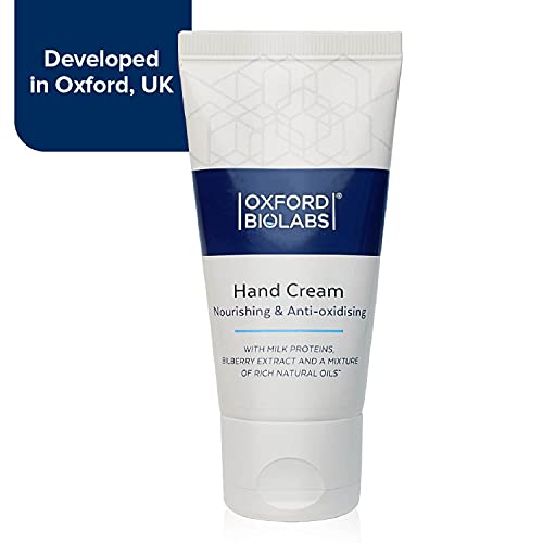 Oxford Biolabs Nourishing & Anti-oxidising Hand Cream Intense Moisturising and Nourishing For Normal to Dry Skin
