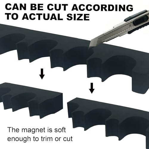 Gun Safe Organizer Foam Rack 2-Pack with Magnetic Strip