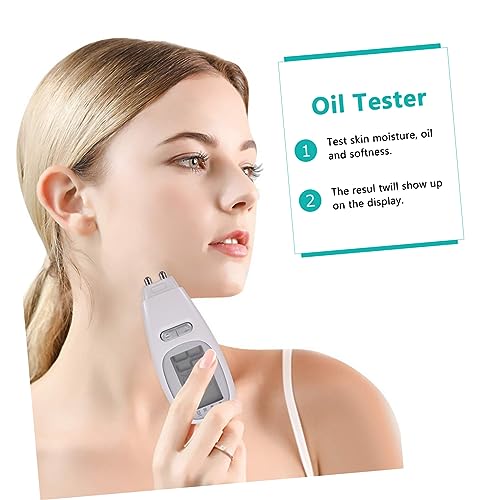Digital Skin Moisture Analyzer with Oil Tester & Backlight