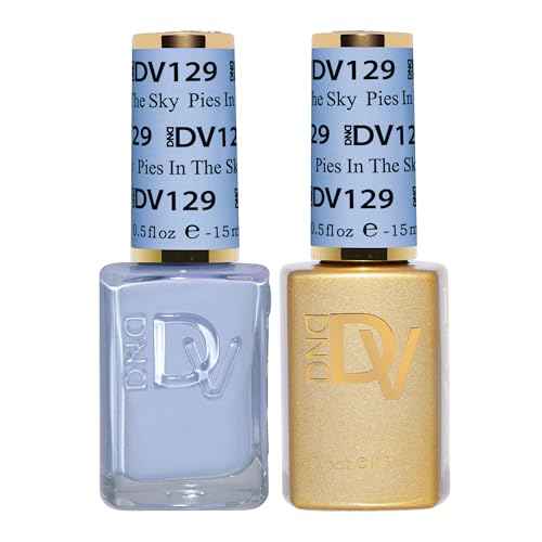 DND Diva Gel Polish Set, Soda Poppin Collection, UV/LED GelPolish and Air Dry Nail Lacquer, Matching Chip-Free Polish Duo, 0.5 Fl Oz Each