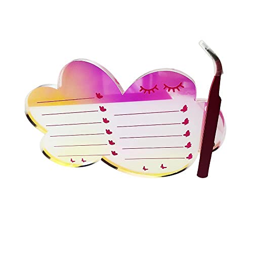 Eyelash Extensions Palette with Suction Cups & Tweezers