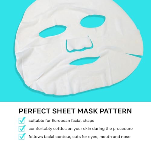 Name Skin Care Korean Cloth Sheet Face Mask Set of 15 - Facial Skin Care Hydrating Hyaluronic Acid Collagen Producing K Beauty Products - Moisturizing Brightening Asian Anti Aging KBeauty Gel FaceMask