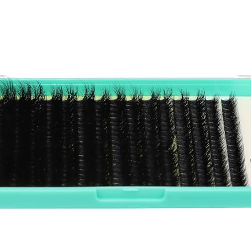 C Curl Single Length Eyelash Extension Trays, Ultra Black Eyelash Extensions, (9mm / 0.15mm), 16 Rows, Classic and Volume Lashing, New Lengths Lash Co.