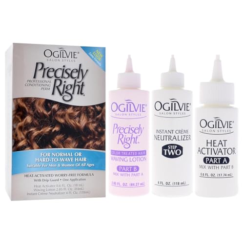 Ogilvie Salon Styles Professional Perm Kit for Home Use