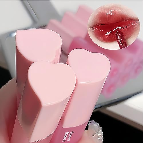 Juicy Lasting Tint Lip Gloss Set - 6 Colors, Glossy Hydrating