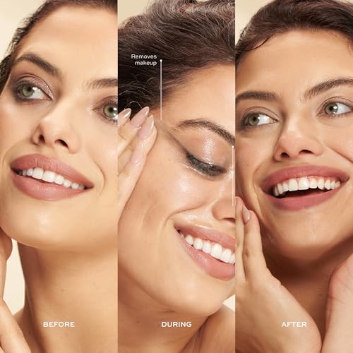 DIME Beauty Nourishing Cleansing Oil - 2-in-1 Makeup Remover & Face Wash, 4 oz