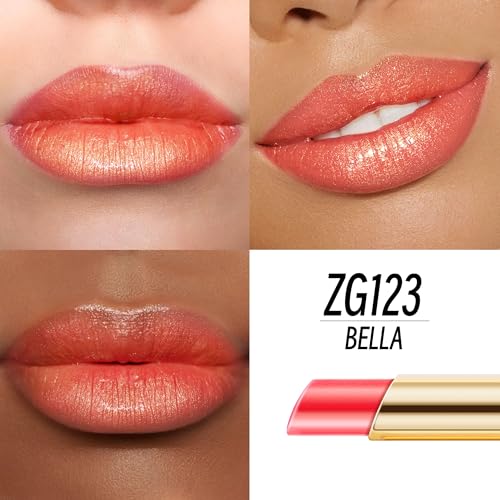 Depuplum Orange Red Shimmer Lip Balm - Moisture Tinted Gloss