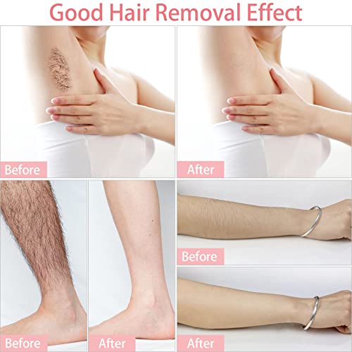 Wax Strips for Hair Removal, 300 Pieces 1.6 x 3.9 Inch Non Woven Waxing Strips Face Wax Paper Strips for Women Facial Body Arms Legs Hair Cleaning and Remover
