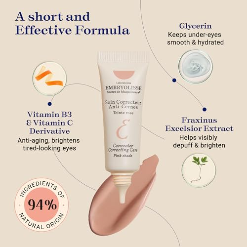 Embryolisse Under Eye Concealer - Vitamin B3 & E, 0.27 fl oz