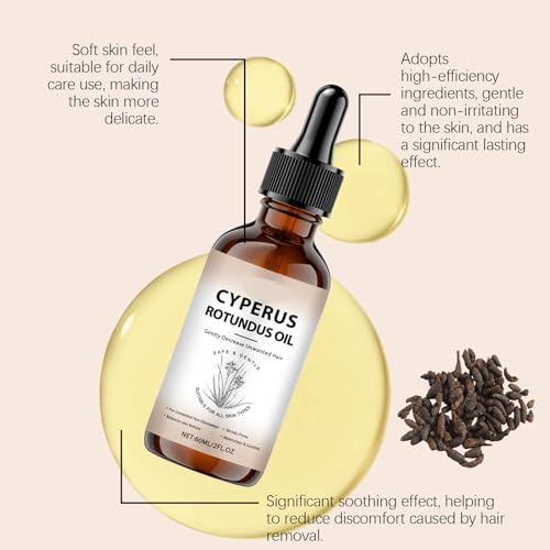 OUKPANE Cyperus Rotundus Oil - Natural Hair Removal & Skin Moisturizer