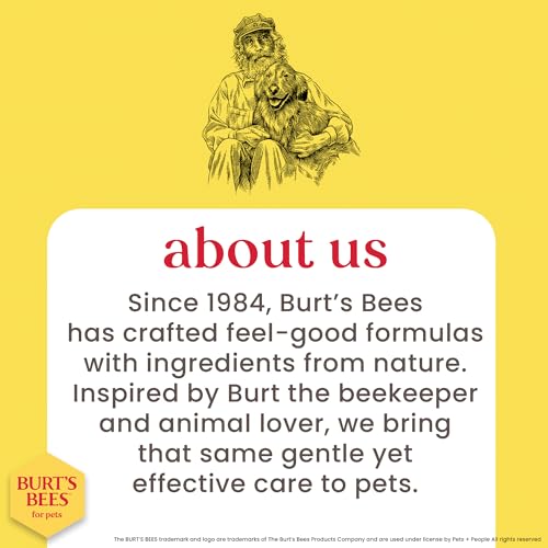 Burt's Bees Dog Detangling Spray - Natural Leave-in Grooming 10 Fl Oz