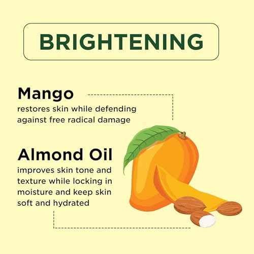 Petal Fresh Pure Brightening Mango & Almond Oil Body Butter with Niacinamide, Shea Butter, Promotes Collagen, For All Skin Types, Vegan and Cruelty Free, Non-Greasy, 8 oz ? MADE IN USA
