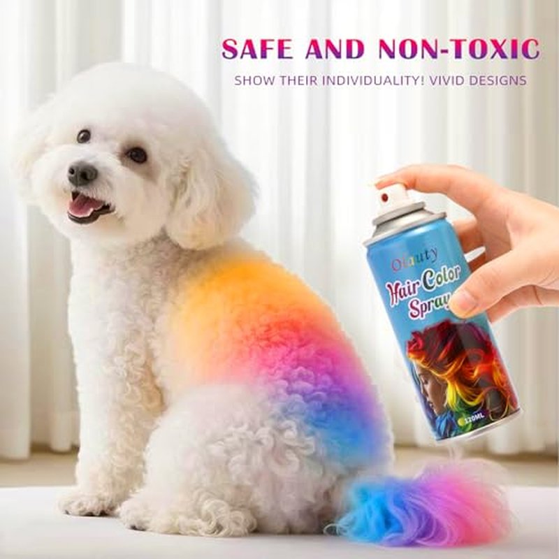 Minfei Green Temporary Hair Color Spray for Kids & Adults - Washable & Non-Sticky (120ML)