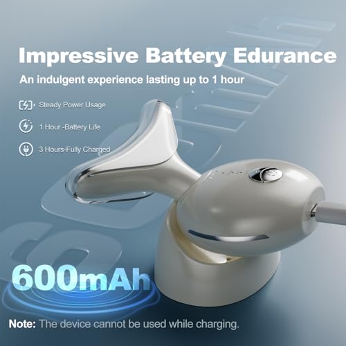 7-in-1 Red Light Face Massager with Heat Therapy & Neck Lift