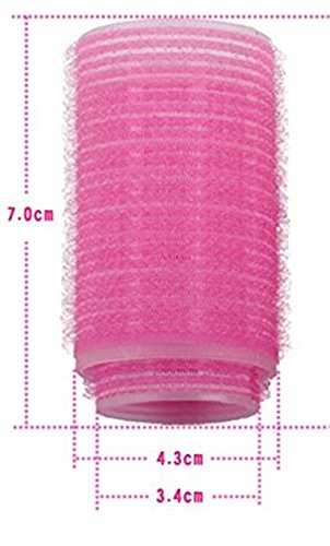 2-Piece Self-Adhesive Hair Rollers for Volume & Curling