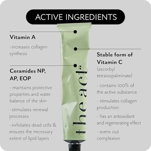 The Act Vitamin C Face Moisturizer Cream for Men and Women - Brightening & Hydrating | Anti-Aging Day Cream with Ceramides & Antioxidants for All Skin Types | Lightweight, Non-Greasy, Vegan 2 Fl Oz