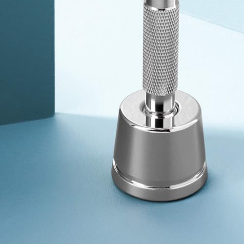 Rockwell Minimalist Safety Razor Stand (Black) | Elegant Display Solution for Your Rockwell T, 6C, 2C, or 6S Safety Razor | Premium Stainless Steel