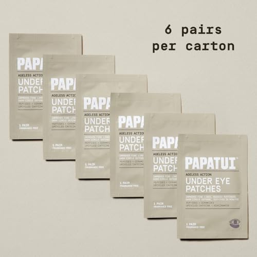 PAPATUI Under Eye Patches for Men, 6 Count