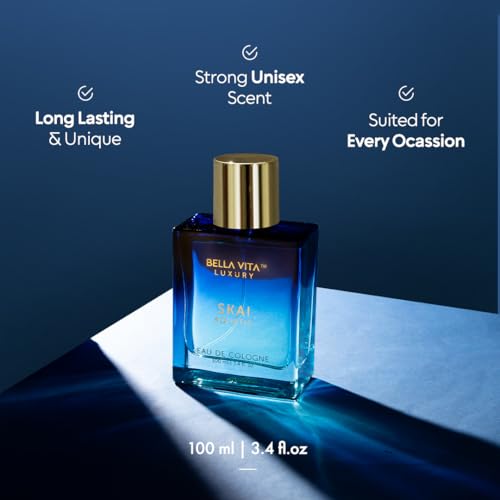 Bellavita Luxury SKAI Aquatic Unisex Cologne 100ml