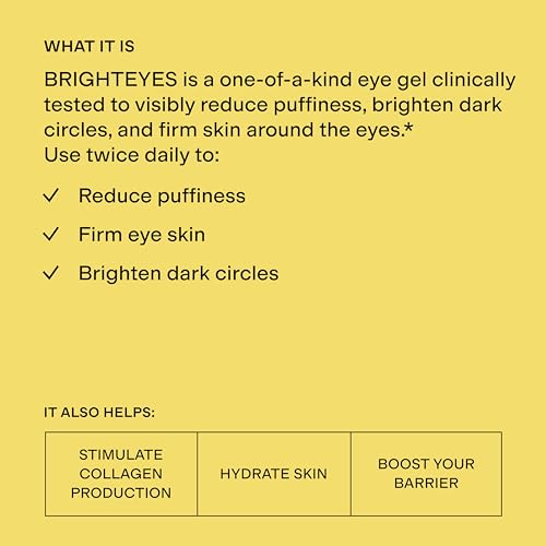 CLEARSTEM BrightEyes Peptide Eye Gel - Anti-Aging Eye Cream