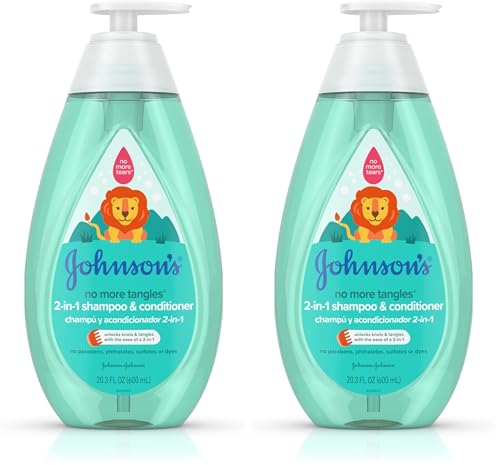 Johnson's Baby No More Tangles 2-in-1 Shampoo & Conditioner, 20.3 oz