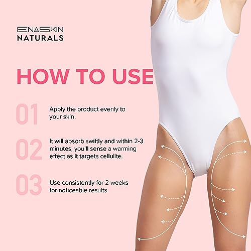 Anti-Cellulite Cream for Inner Thighs: Lifting & Firming Skin Cream for Legs with Collagen Peptides, Hyaluronic Acid, Hibiscus, and Honey - Instant Moisturizing Body Lotion for Women - 100ML