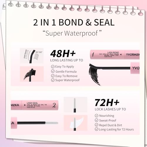 Manga Lash Clusters Kit - Wispy Eyelash Clusters, Individual Lashes Clusters DIY Lash Extension Kit (Fairy kit 150pcs)